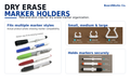 BoardWorks Co. Dry Erase Marker Holders
